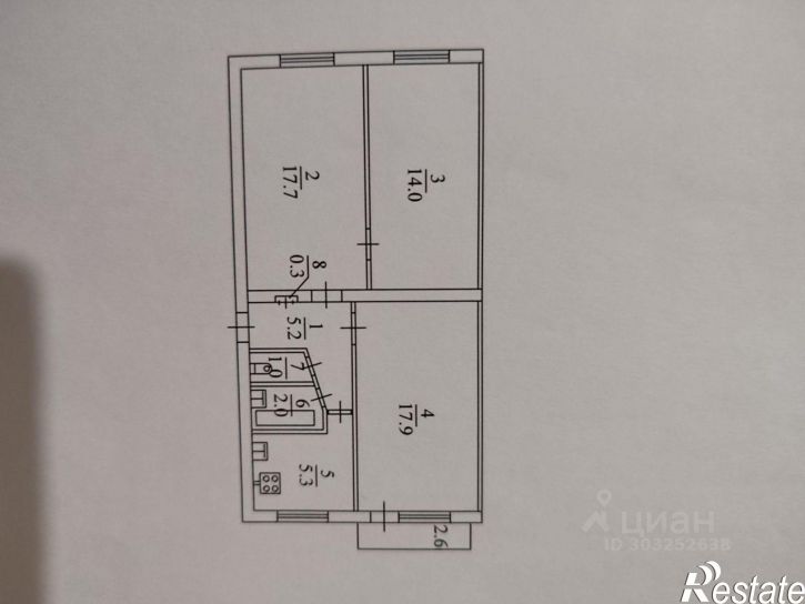 3-комн квартира Миллеровская улица, 62А,  д. 62А