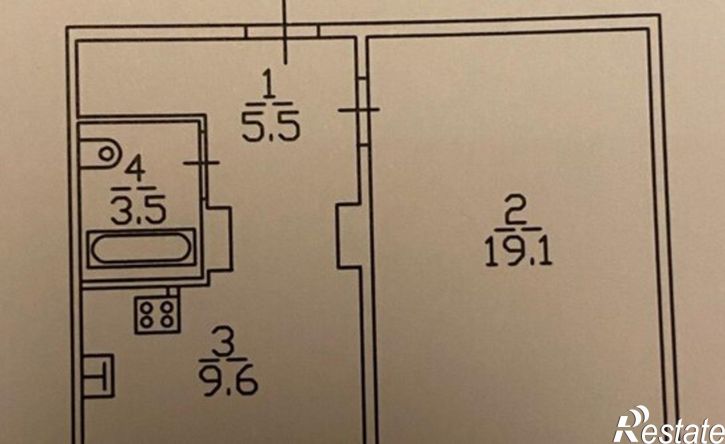 1-комн квартира Фёдоровская улица, 2 к2,  д. 2 к2