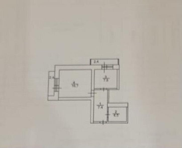 1-комн квартира Огородная ул, 144/146