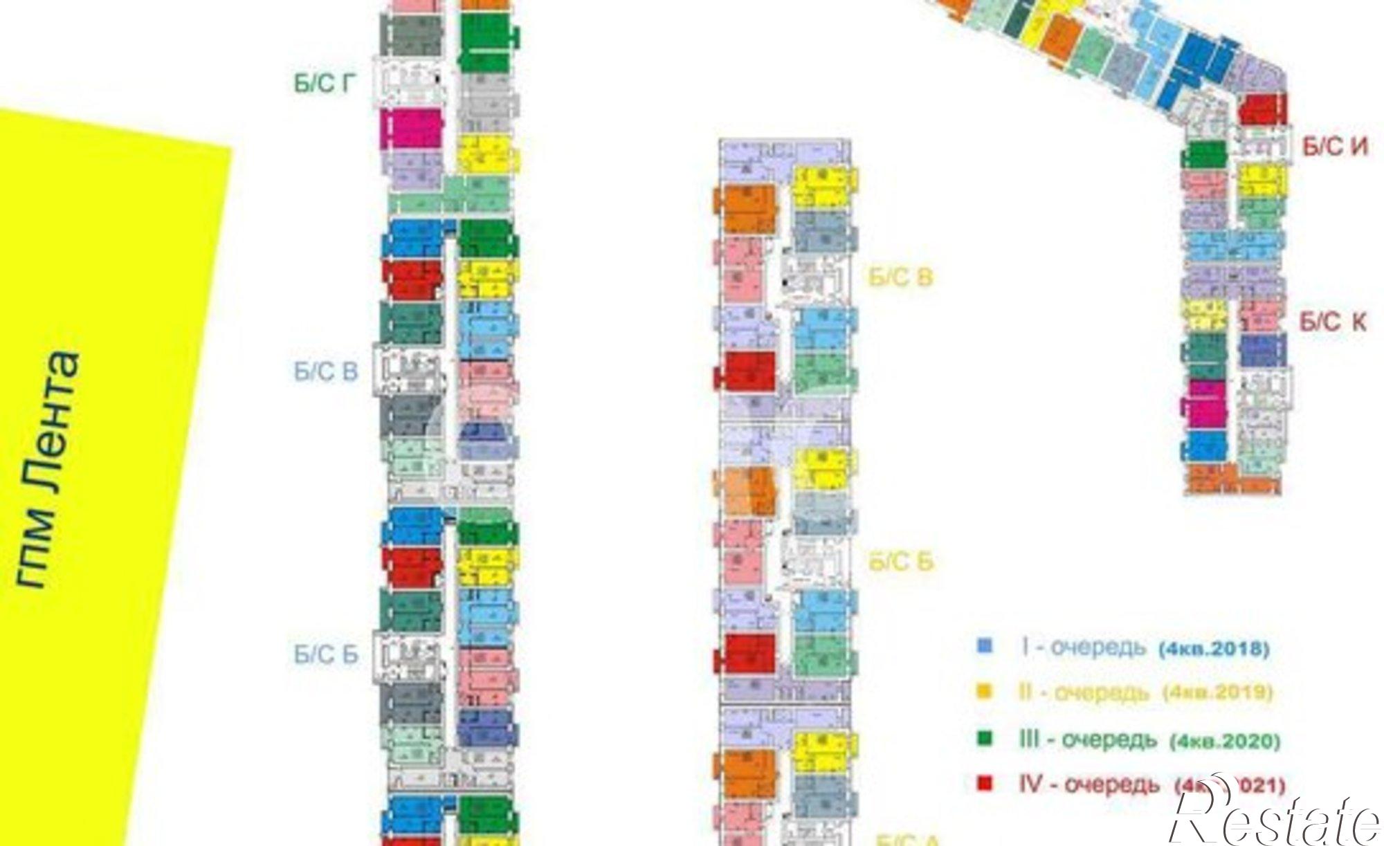 Купить квартиру за 3 468 000 рублей на улица Блинова Ф. А., 52А