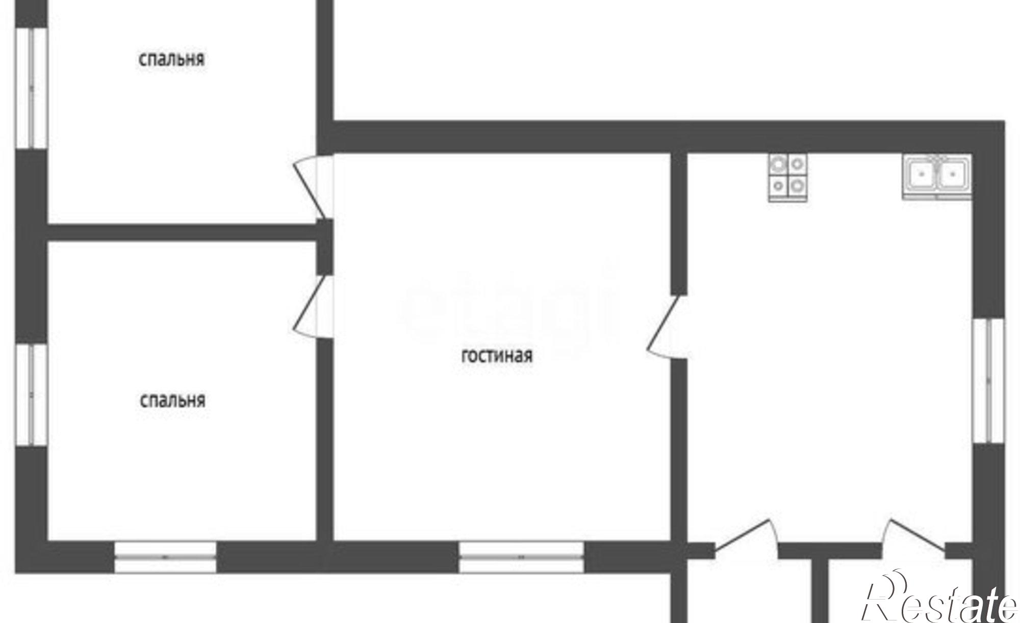 Купить квартиру за 2 800 000 рублей на улица Посадского, 75