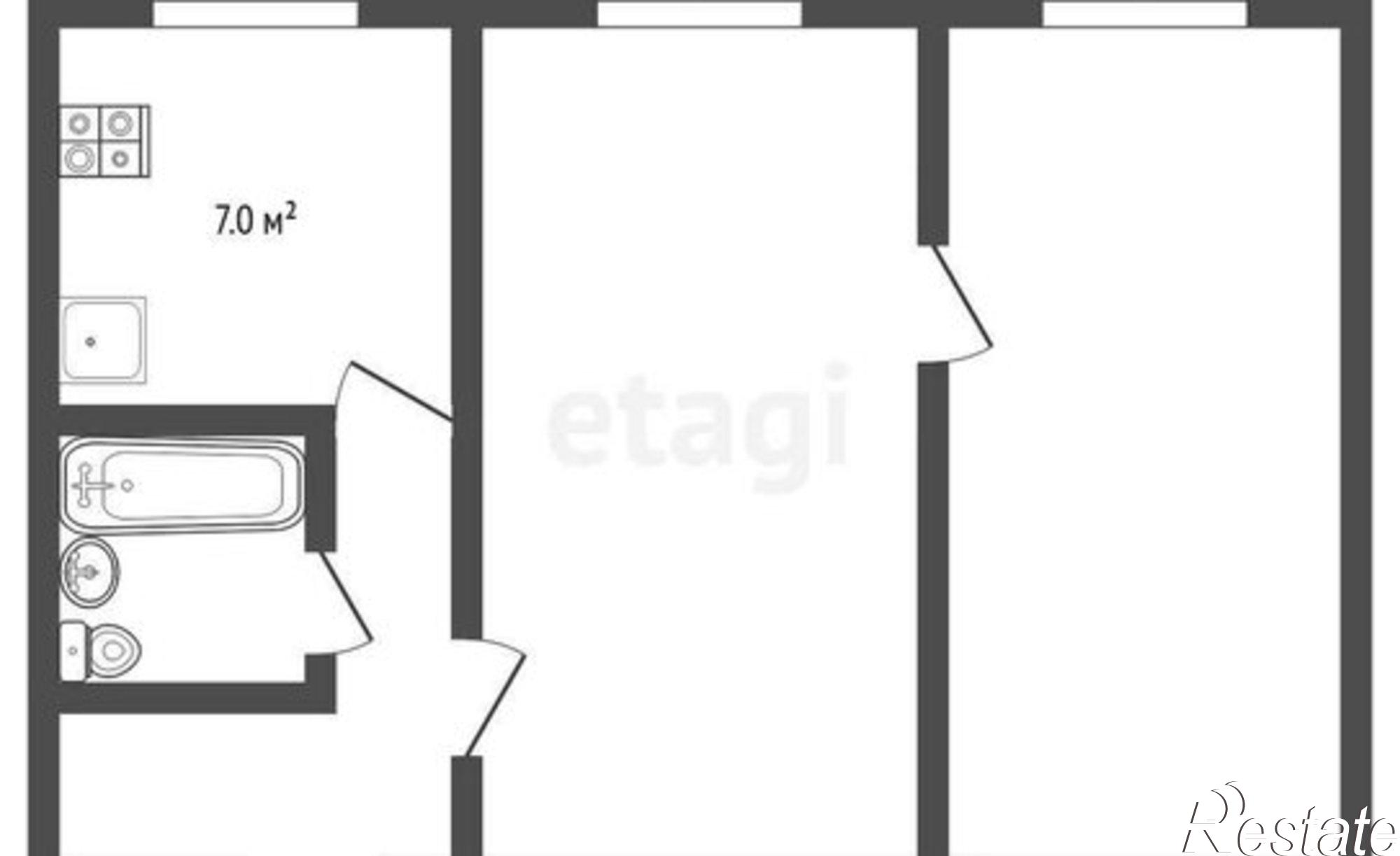 Купить квартиру за 3 980 000 рублей на улица Степана Разина, 30