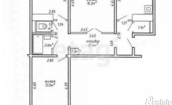 3-комн квартира ул Техническая, 47/61,  д. 47/61