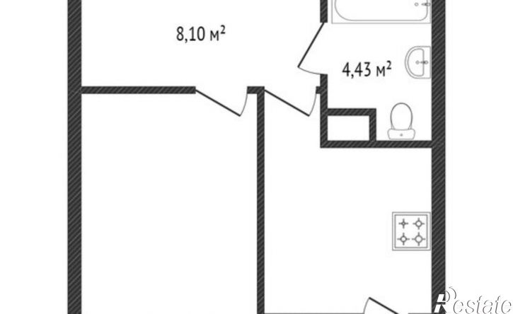 1-комн квартира 1-й Топольчанский проезд, 4,  д. 4