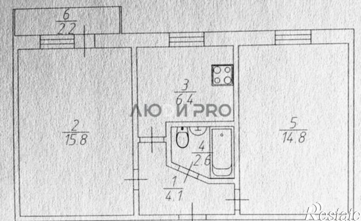 2-комн квартира ул им академика О.К.Антонова, 13,  д. 13