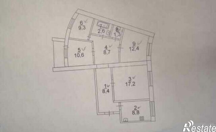 5-комн квартира 4-я Прокатная улица, 15,  д. 15