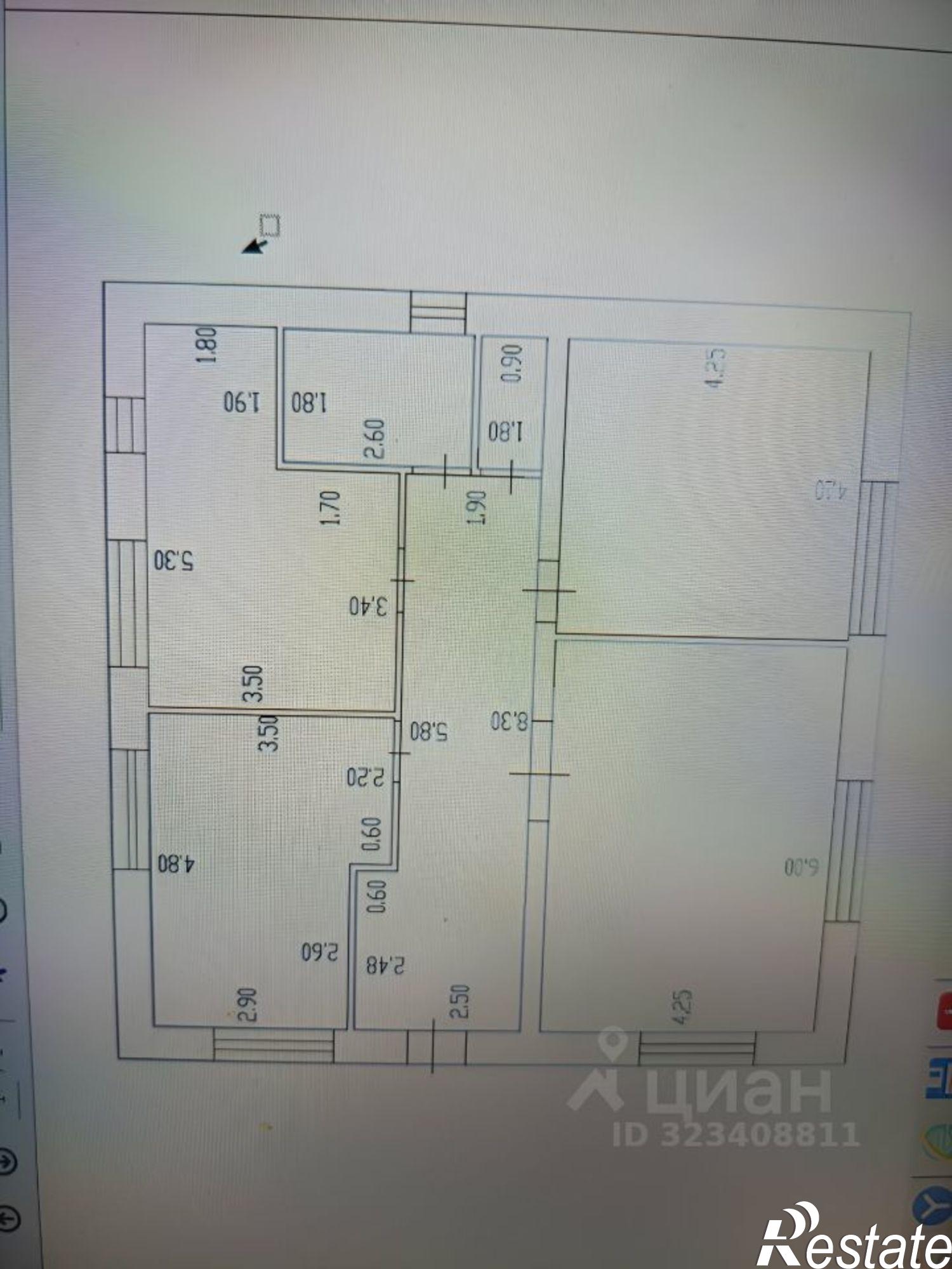 Купить дачу, дом, коттедж за 8 350 000 рублей на 6-й Заовражный пр-д, 4