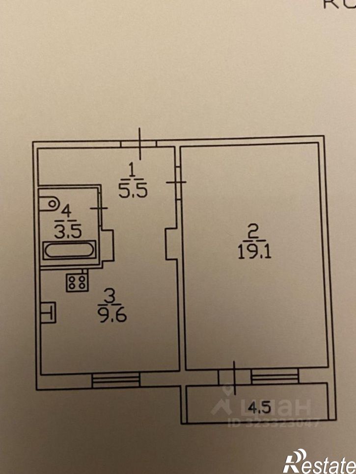 1-комн квартира ул Федоровская, 2 2,  д. 2 2,  к. 2