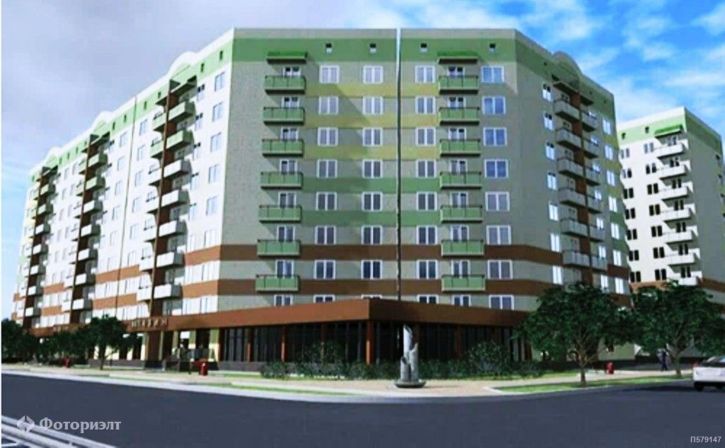 2-комн квартира в новом доме Огородная ул, 75А