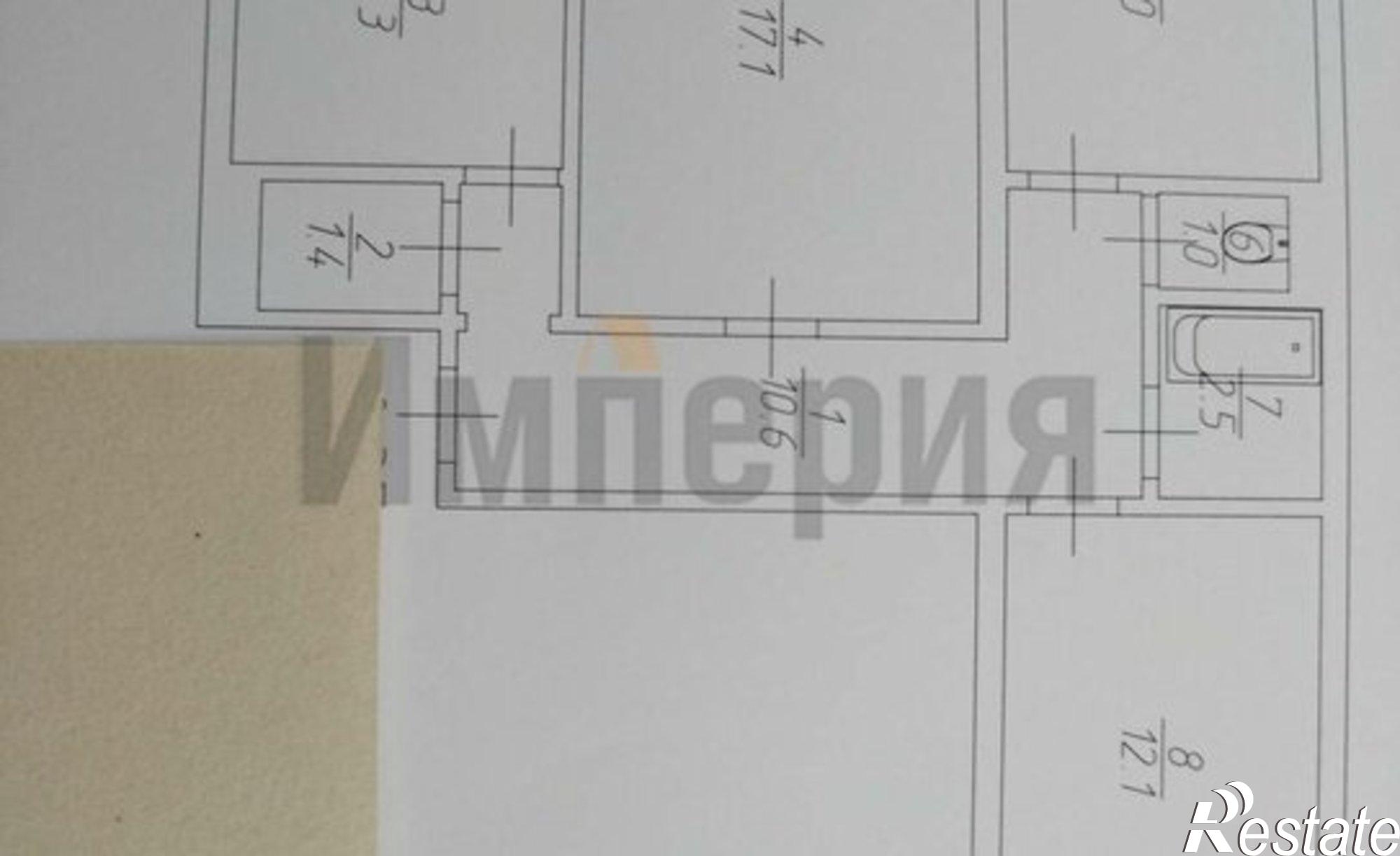 Купить квартиру за 5 100 000 рублей на улица Уфимцева, 2