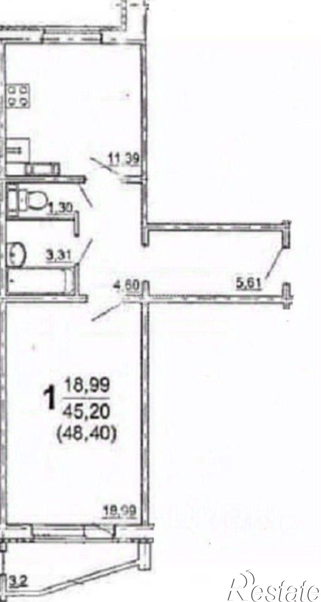 Купить квартиру за 4 000 000 рублей на улица Уфимцева, 3А