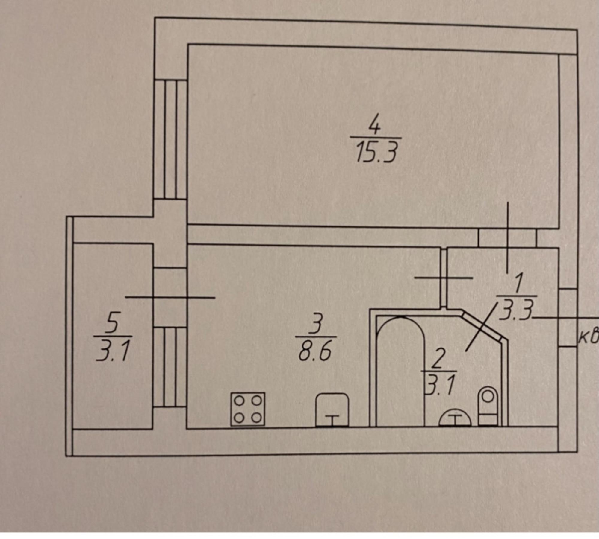 Купить квартиру за 3 050 000 рублей на Хрустальная, 68е