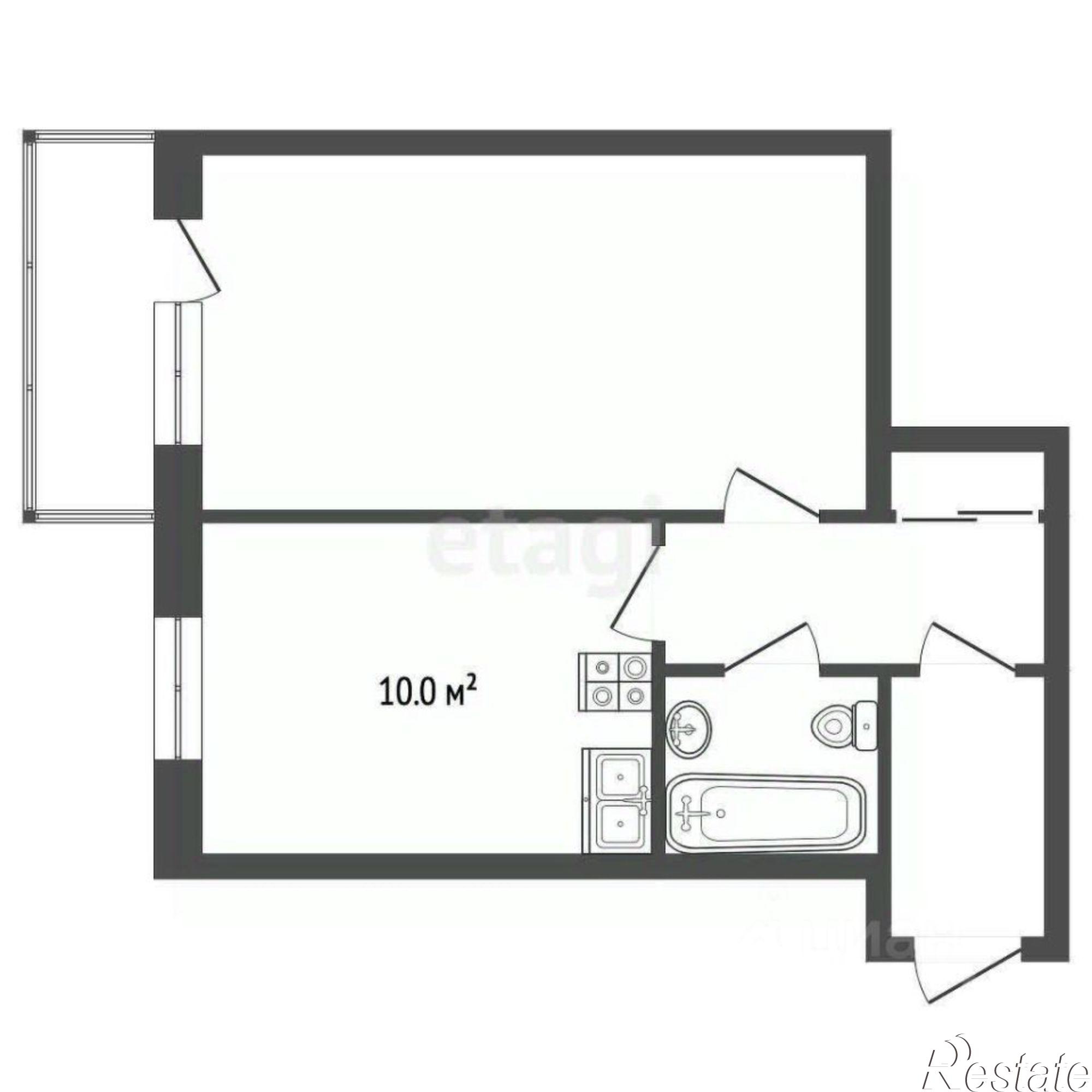 Купить квартиру за 3 250 000 рублей на Пензенский пер, 2