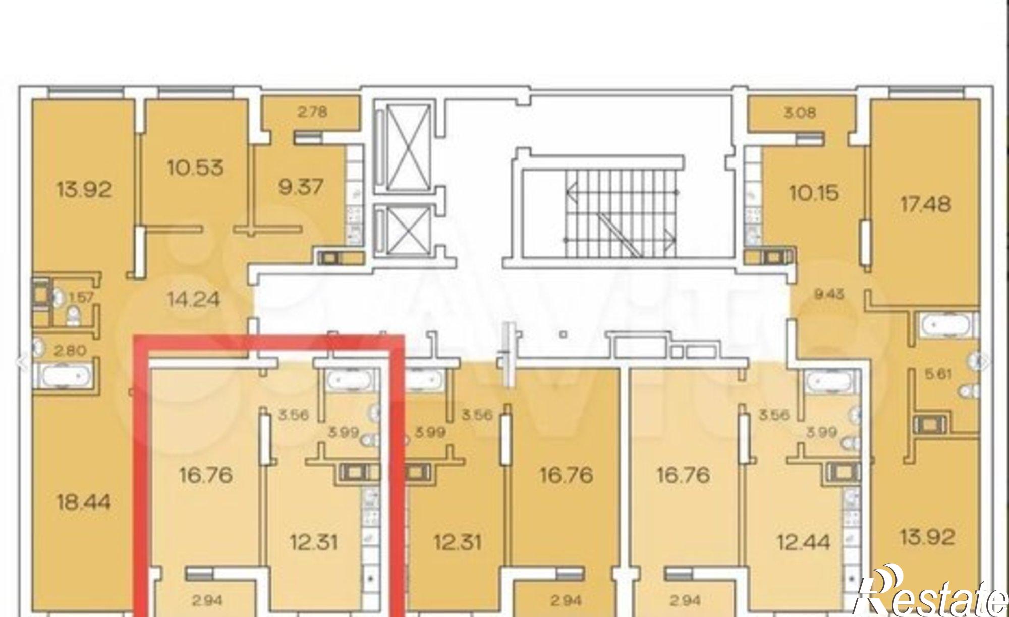 Купить квартиру за 3 750 000 рублей на улица имени Панченко К. П., 9