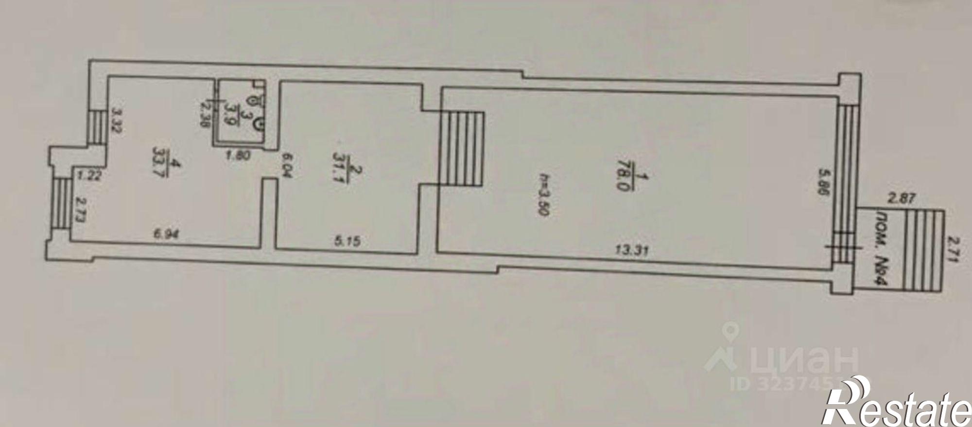 Сдать торговое помещение за 170 005 рублей на ул им Оржевского В.И., 7