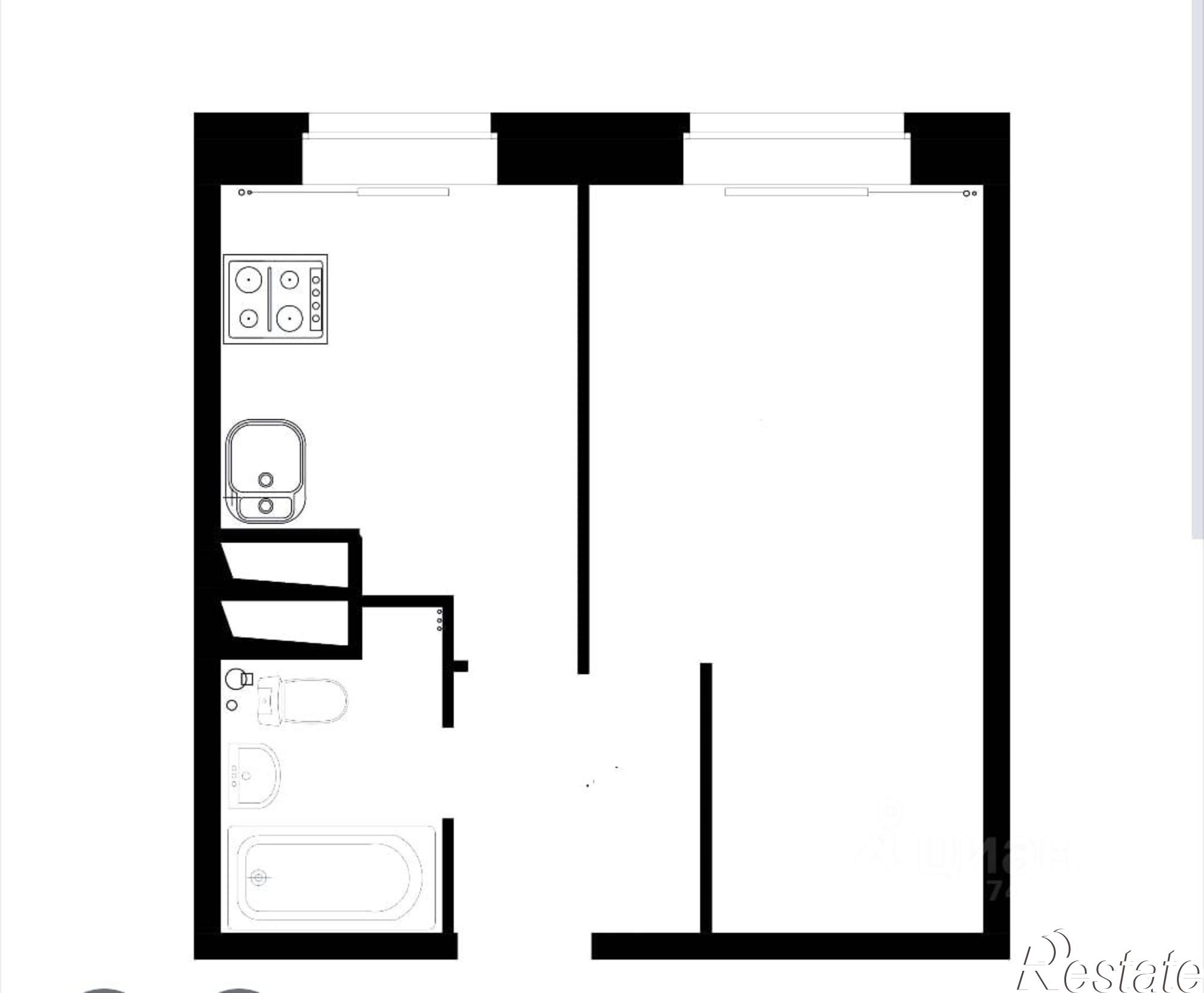 Купить квартиру за 1 650 000 рублей на 1-й Тульский проезд, 10