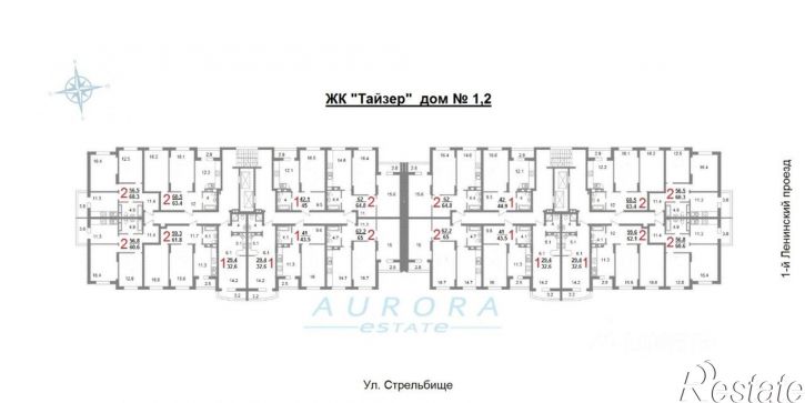 2-комн квартира Крайняя улица, 87А,  д. 87А