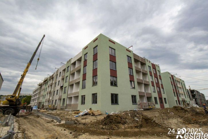 1-комн квартира в новом доме микрорайон Городские Просторы