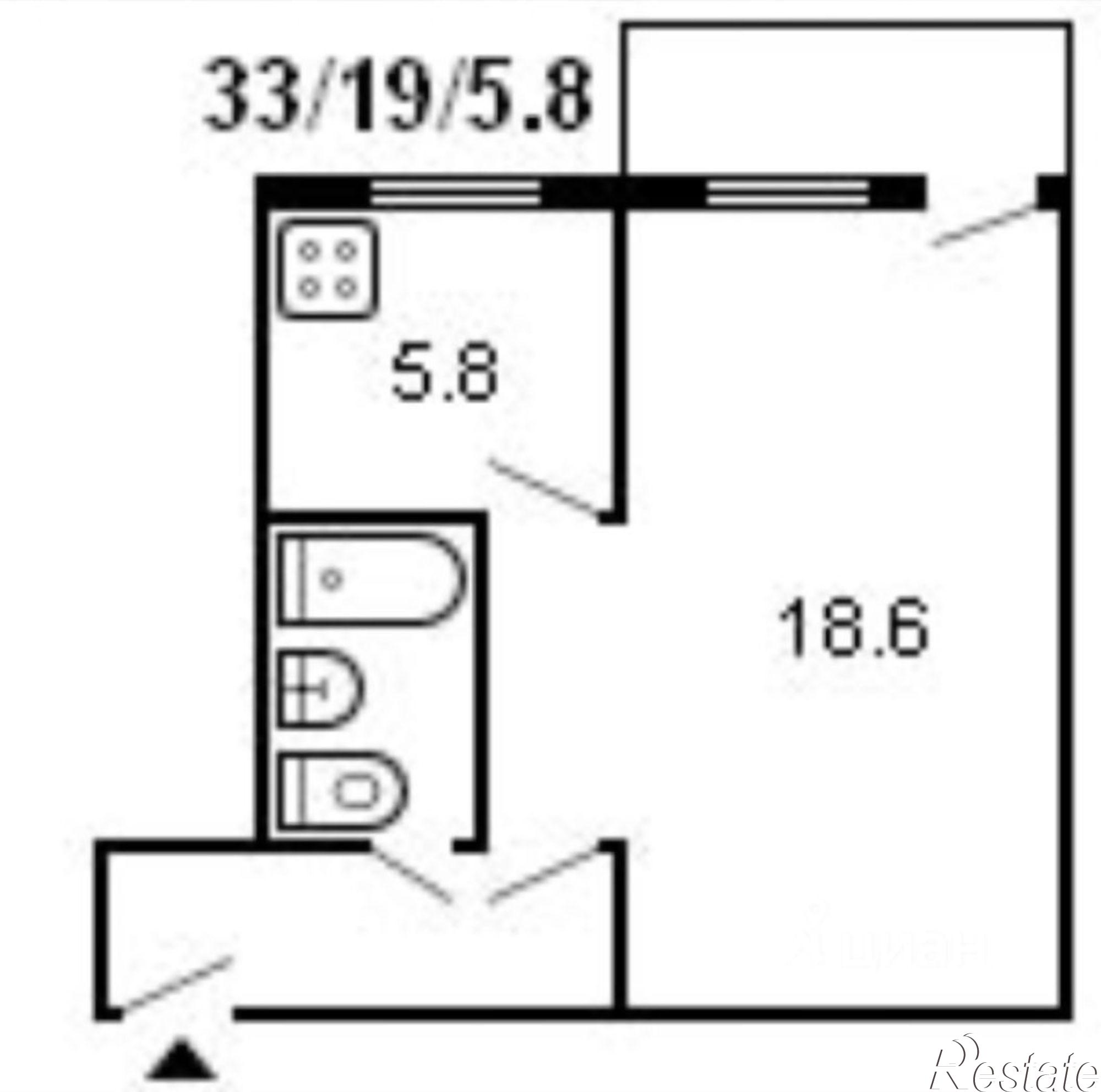 Купить квартиру за 3 800 000 рублей на ул Вольская, 8/3