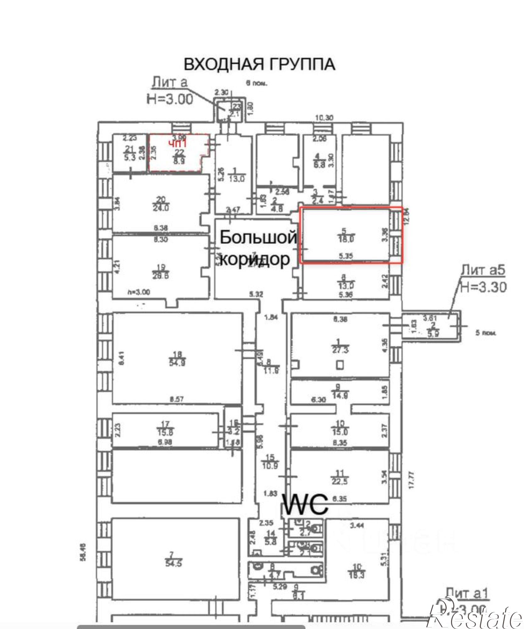 Сдать офис, помещение под офис за 16 200 рублей на ул им Некрасова Н.А., 17