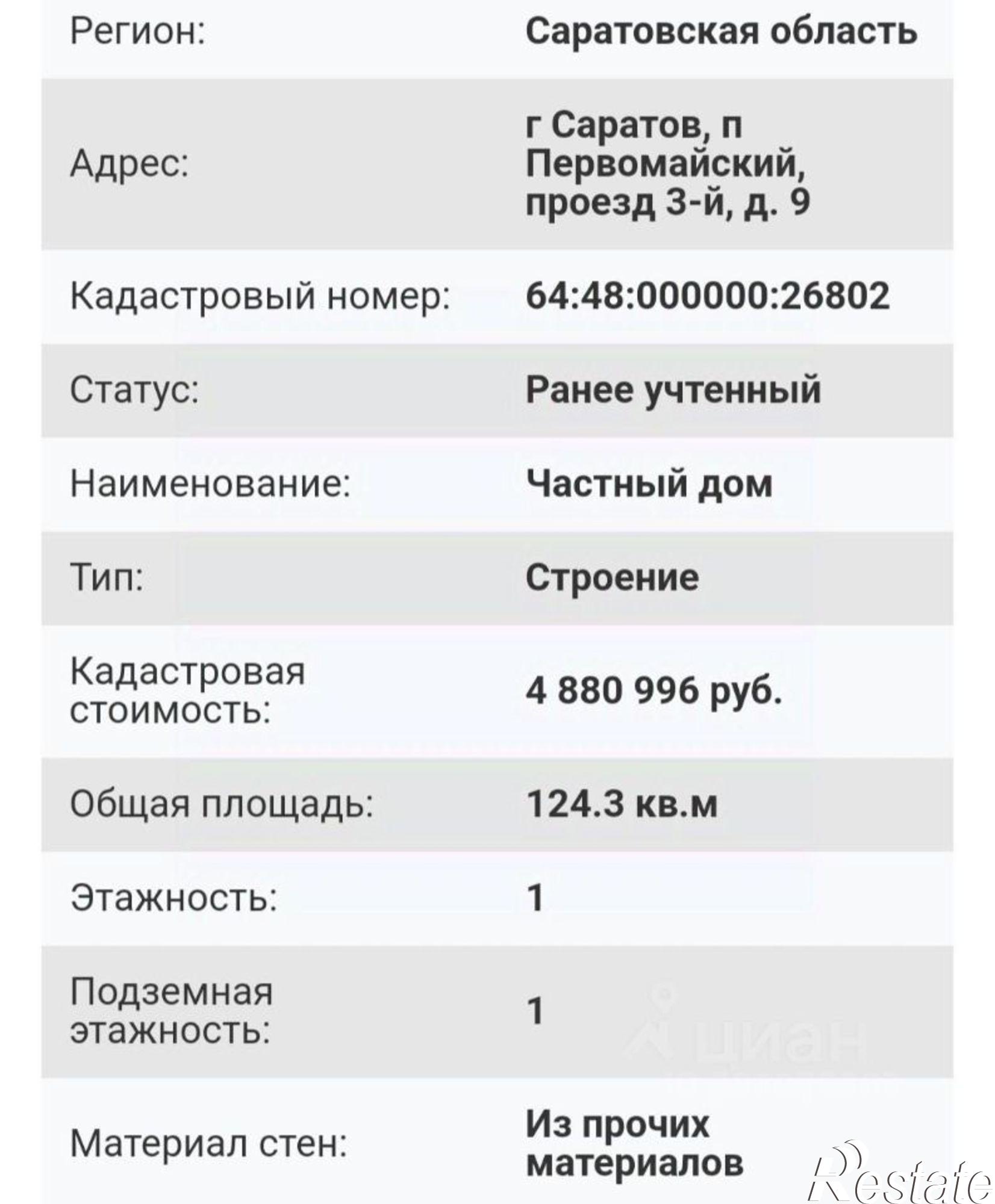 Купить дачу, дом, коттедж за 7 550 000 рублей на проезд 3-й, 11