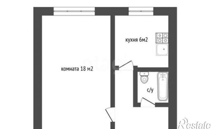 1-комн квартира Лунная улица, 3,  д. 3