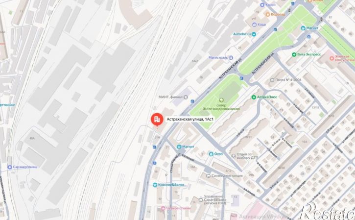 Гараж/парковка Астраханская улица