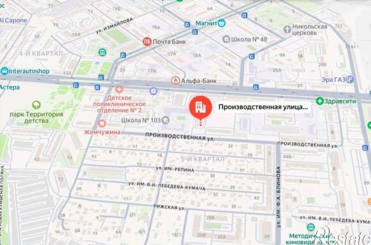 Торговое помещение ул Производственная, 9,  д. 9