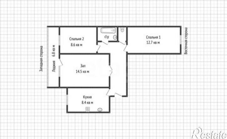 3-комн квартира ул Усть-Курдюмская, 7Б,  д. 7Б