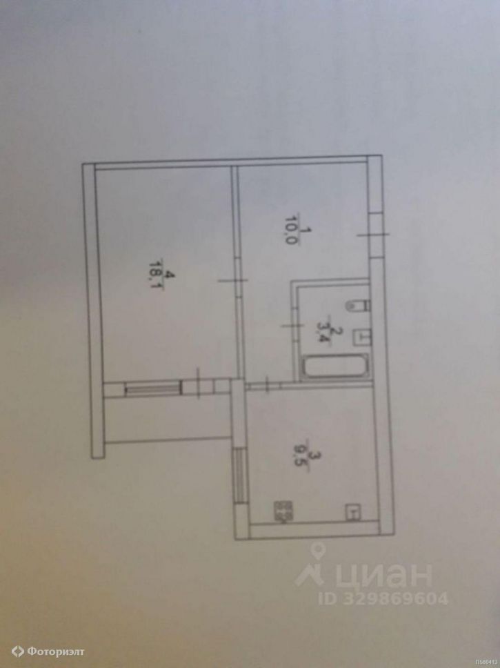 1-комн квартира Строителей пр-кт, 76А