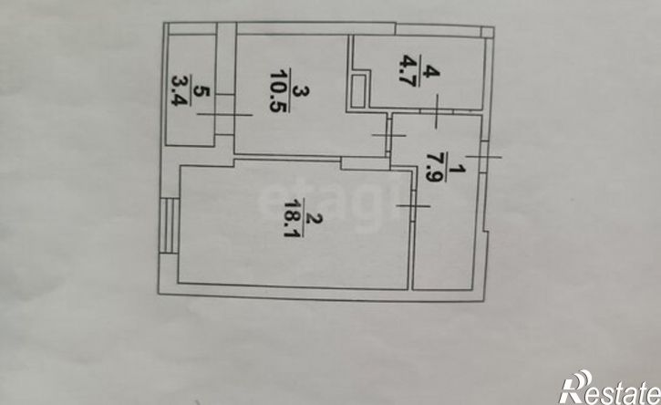 1-комн квартира Весенний пр-д, 8,  д. 8