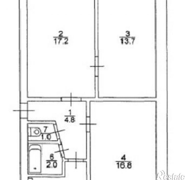 3-комн квартира Телеграфная улица, 18,  д. 18