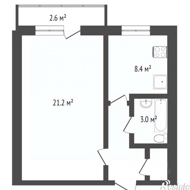 1-комн квартира улица Чернышевского, 143,  д. 143
