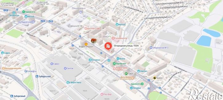 Торговое помещение Огородная улица, 153а
