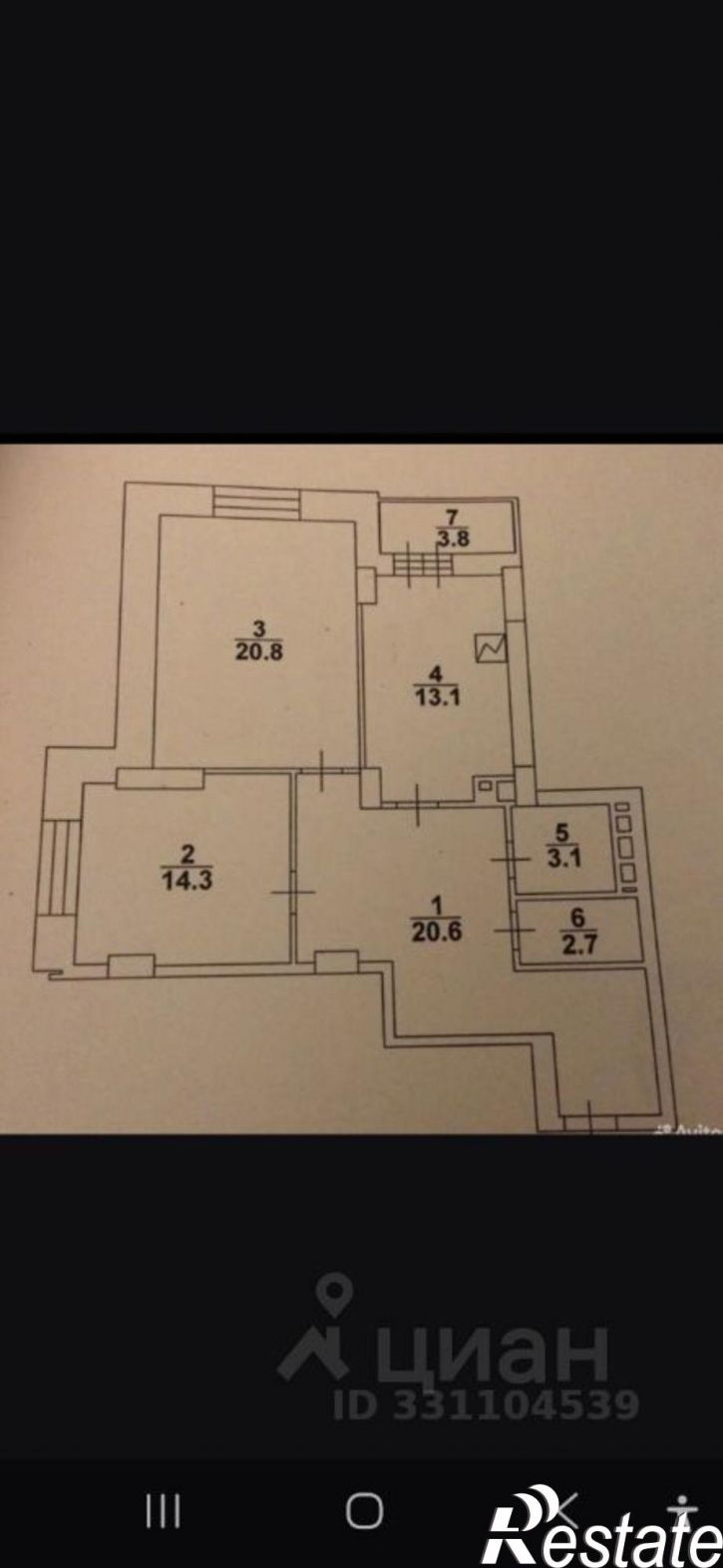2-комн квартира ул им академика О.К.Антонова, 26В,  д. 26В