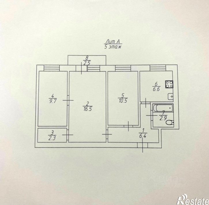 3-комн квартира Московское шоссе, 21,  д. 21