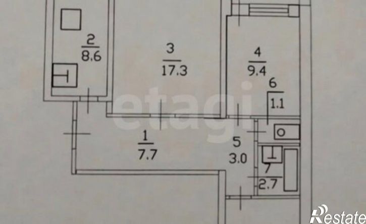 3-комн квартира ул им Разина С.Т., 13/31,  д. 13/31