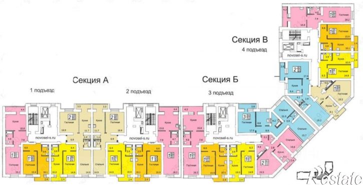1-комн квартира в новом доме 2-й Огородный пр-д, 33,  д. 33