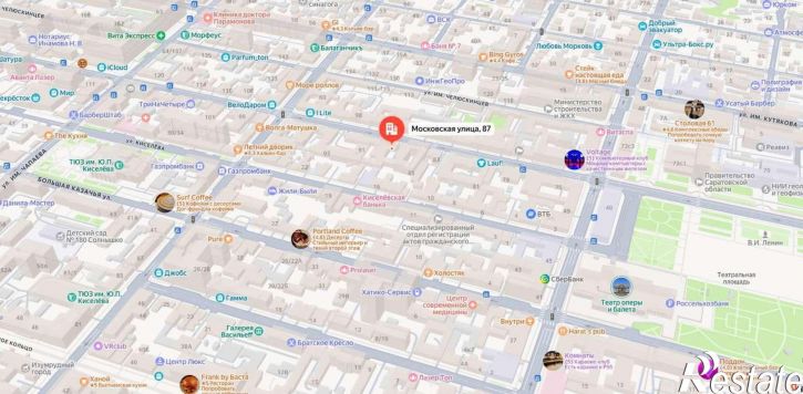 Торговое помещение Московская улица, 87