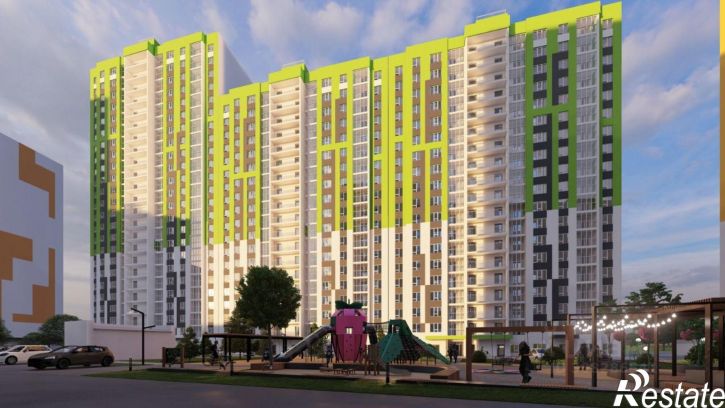 2-комн квартира в новом доме жилой район Солнечный-2, 11-й микрорайон