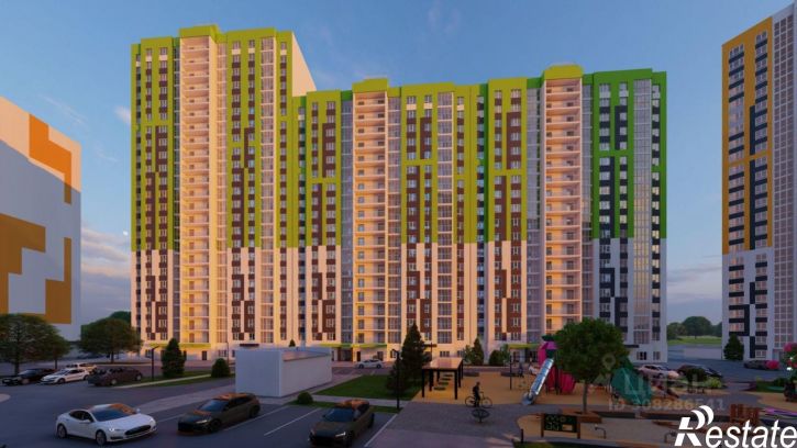 2-комн квартира в новом доме жилой район Солнечный-2, 11-й микрорайон