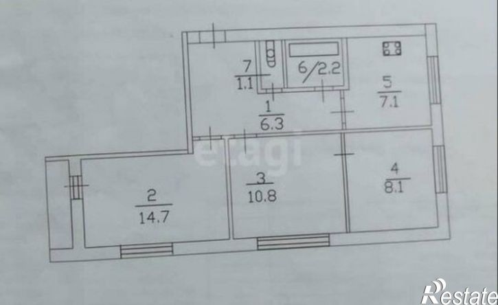 3-комн квартира ул Советская, 11,  д. 11
