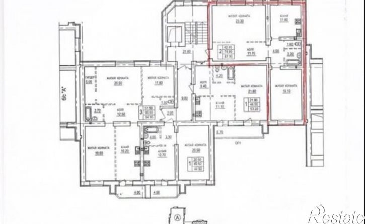 2-комн квартира пр-кт Строителей, 30А,  д. 30А