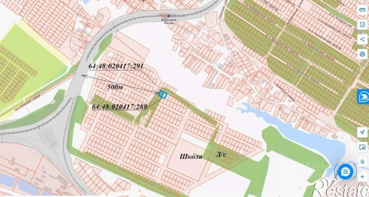 Земельный участок ул им Семена Головачева