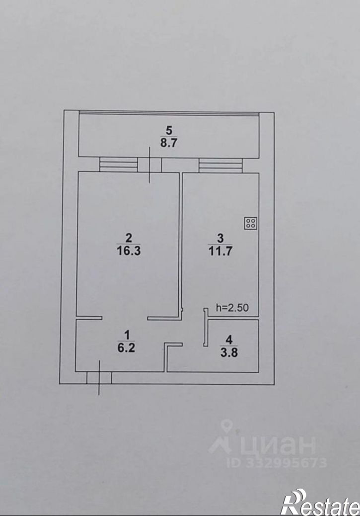 1-комн квартира ул Измайлова, 10,  д. 10