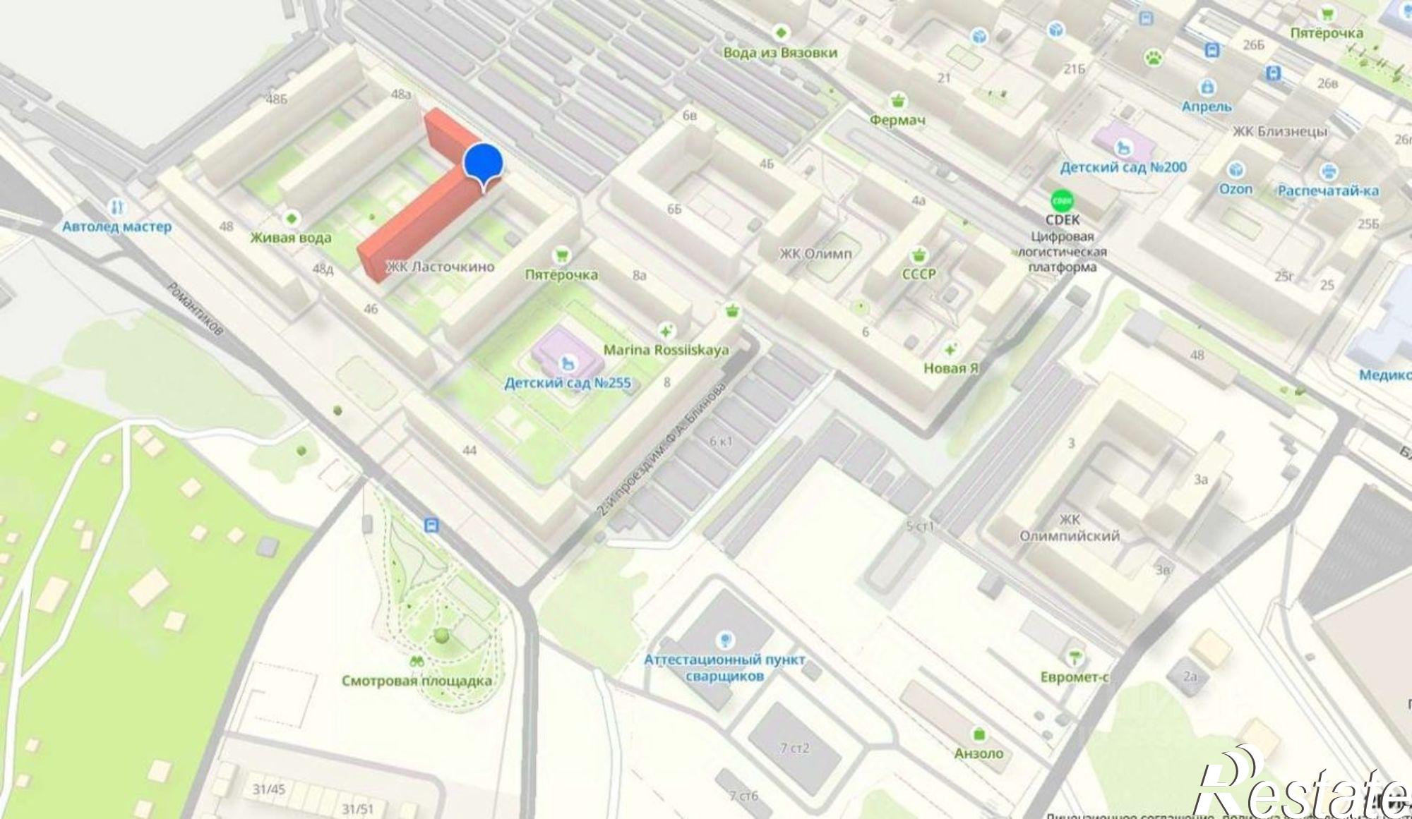 Купить торговое помещение за 17 000 300 рублей на ул Романтиков, 46Б