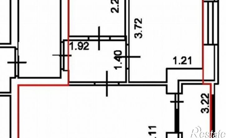 1-комн квартира ул им Лисина С.П., 1,  д. 1