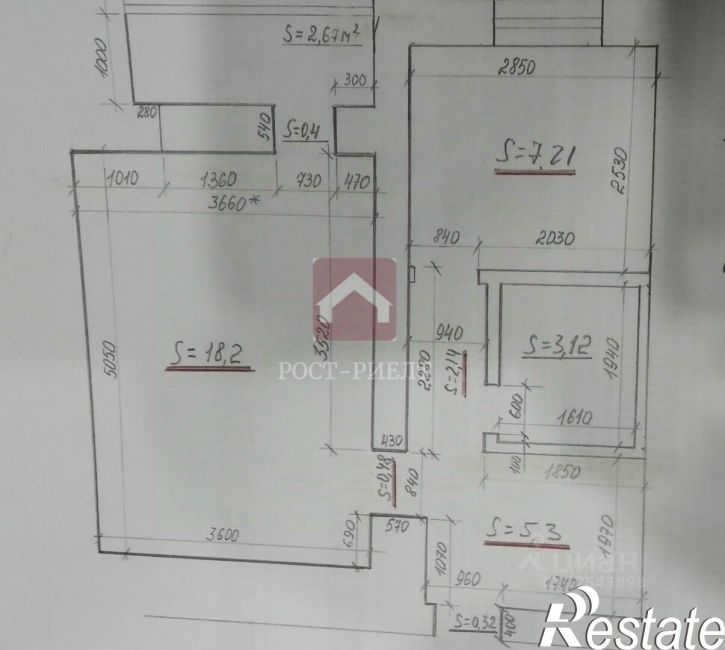 1-комн квартира Одесская улица, 24А,  д. 24А