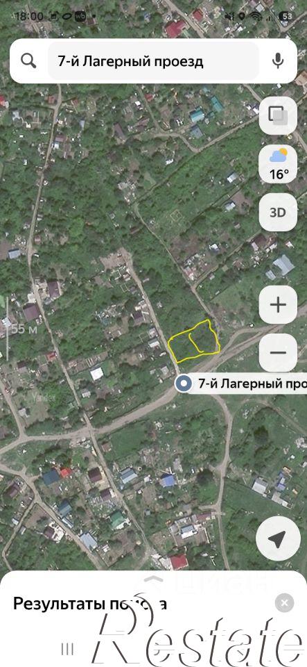 Купить землю, земельный участок за 700 000 рублей на 8-й Лагерный проезд