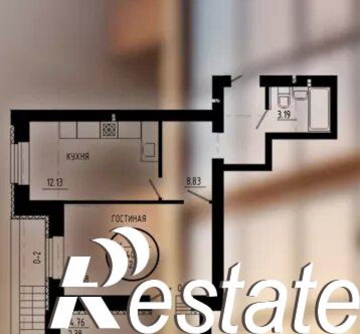 1-комн квартира Перспективная улица, 8В,  д. 8В